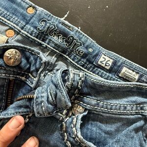 Miss Me Distressed Denim Jeans